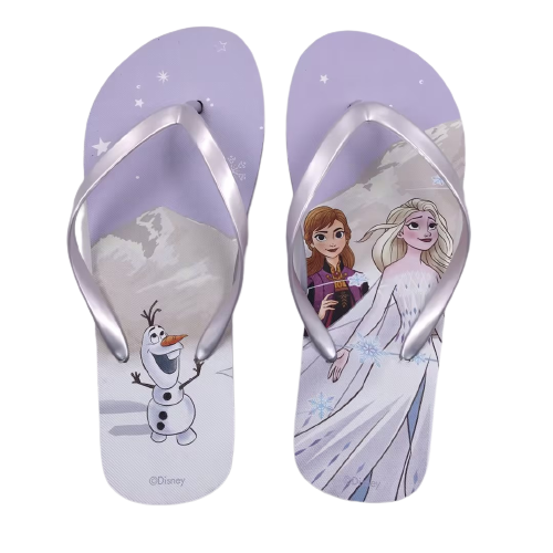 Disney frozen flip flops shop