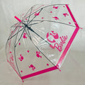 Barbie Collection Transparent Long-handled Umbrella