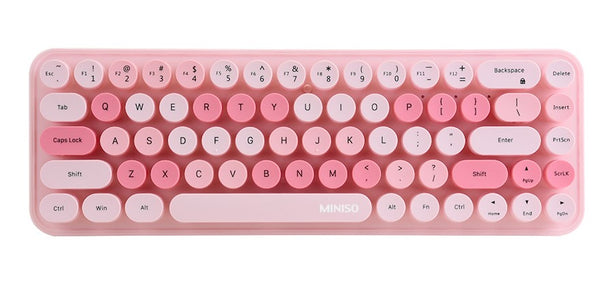 Fashion Wireless Keyboard  Model: SK-676AG (Pink)