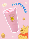 Disney Winnie the Pooh Collection Plastic Tumbler with Flip Lid (800mL)(Winnie the Pooh)