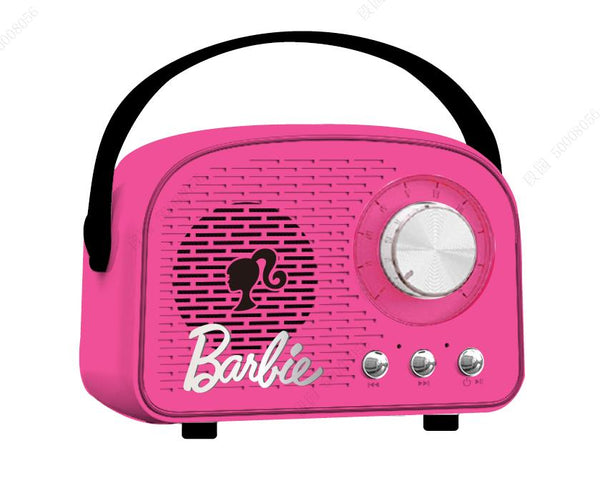 Barbie Collection Wireless Speaker  Model: LT-BT2311(Rose Red)