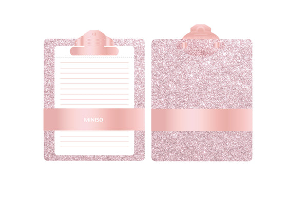 Rose Gold Series Clipboard Set (64 Sheets) PDQ