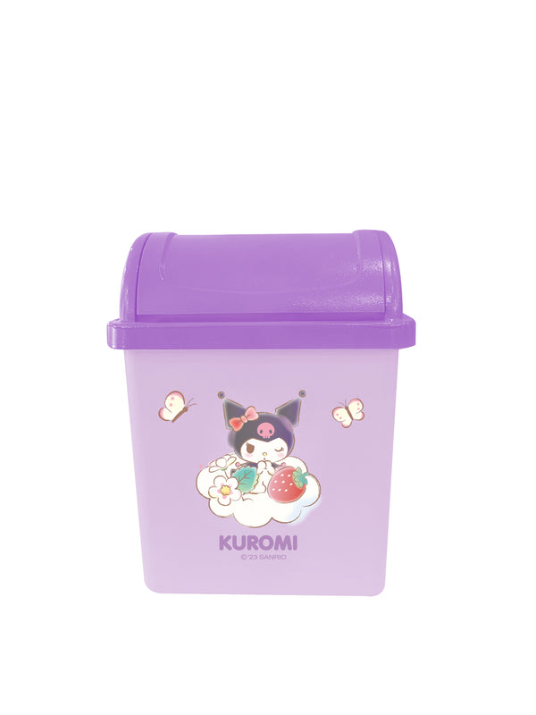Kuromi Strawberry Collection Desktop Trash Can