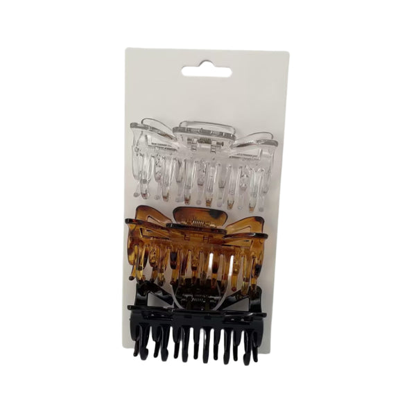 Hair Claw Clips (3 pcs)