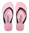 (Pink,39-40) Blooming Night Collection Women's Flip-Flops