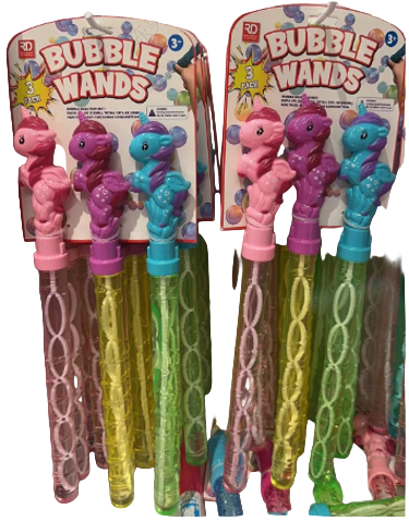 Unicorn Bubble Wand (3 Pcs)
