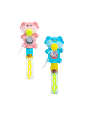 Bubble Wand (Elephant Fan) (2 Assorted Colors)