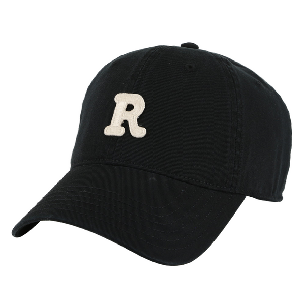 Letter R Baseball Cap (Black)