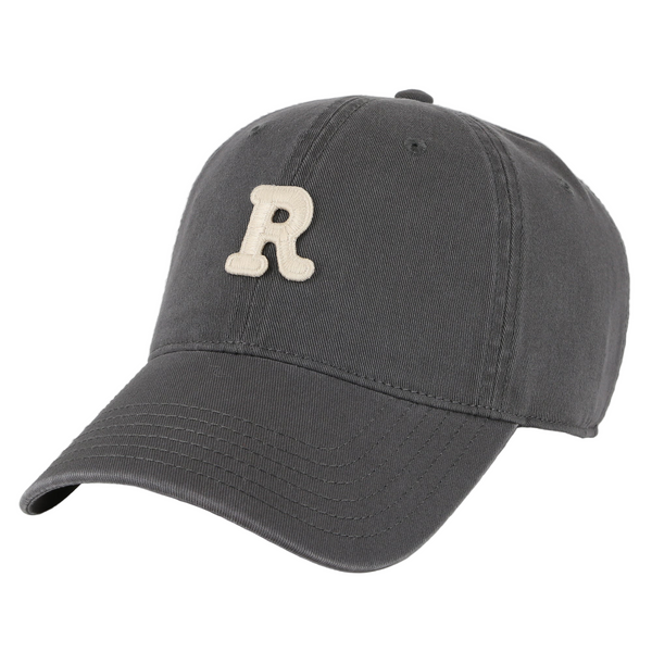 Letter R Baseball Cap (Gray)