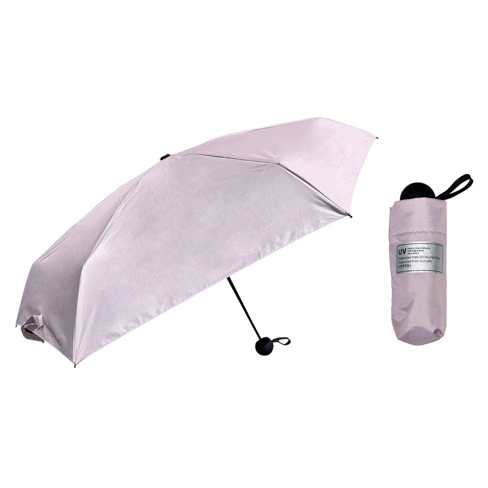 Mini Series Portable Five Fold Sun Umbrella(Light Pink) – Miniso Pakistan