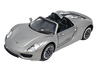 4.5in. Alloy Car Model (Genuine License - Porsche 918 Spyder)