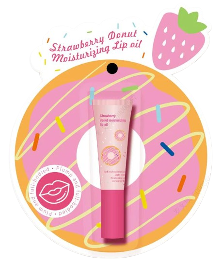 Tinted Lip Oil(Strawberry Donuts Scent)