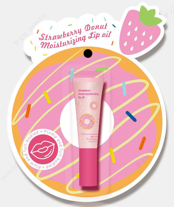 Tinted Lip Oil(Strawberry Donuts Scent)
