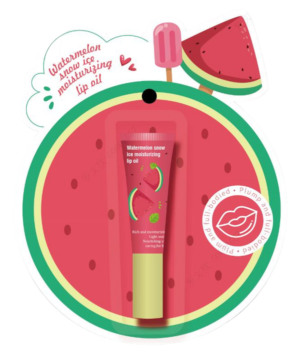 Tinted Lip Oil(Watermelon Popsicles Scent)