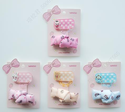MIKKO Collection Bowknot Hair Clips (2 pcs)