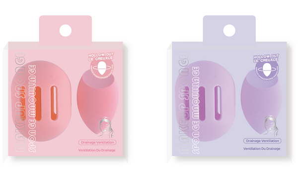 Makeup Sponges Set with Silicone Case