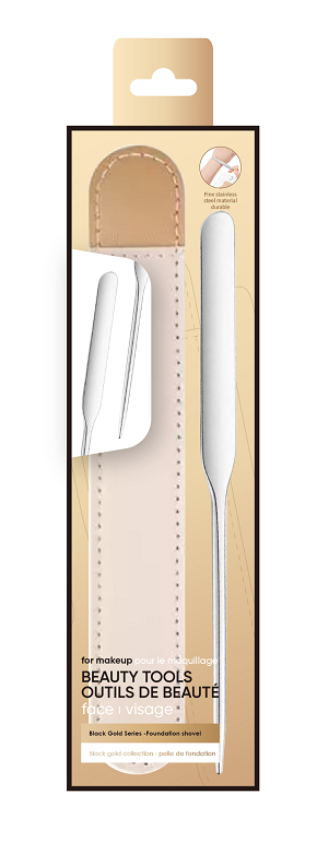 Black Gold Series Foundation Spatula with Storage Bag