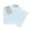 Pack Of 2 | Combed Ultra-Soft Waffle Square Towel (Light Blue)
