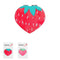 Strawberry Series Double-sided  Portable Mirror