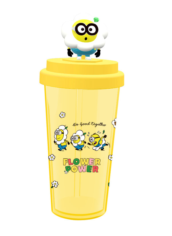 Daisy Minions Collection Plastic Bottle (520ML)