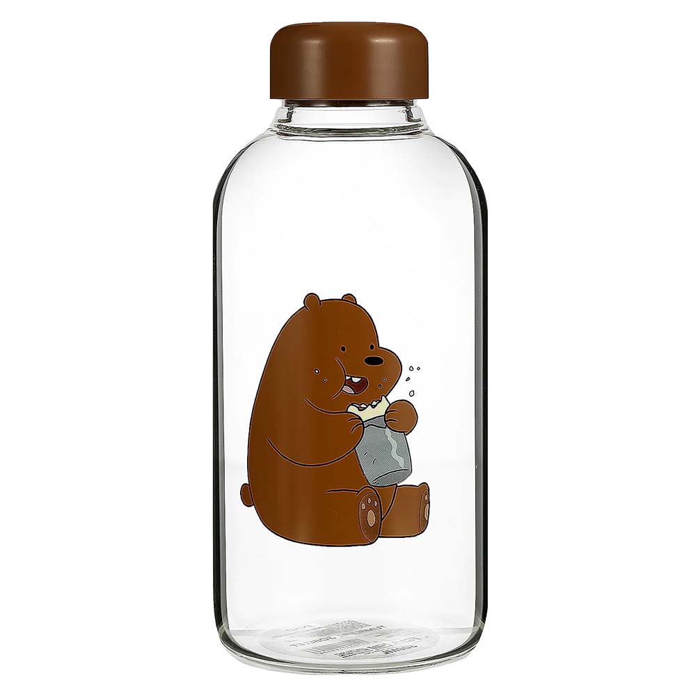 We Bare Bears-Pot-bellied Glass Bottle