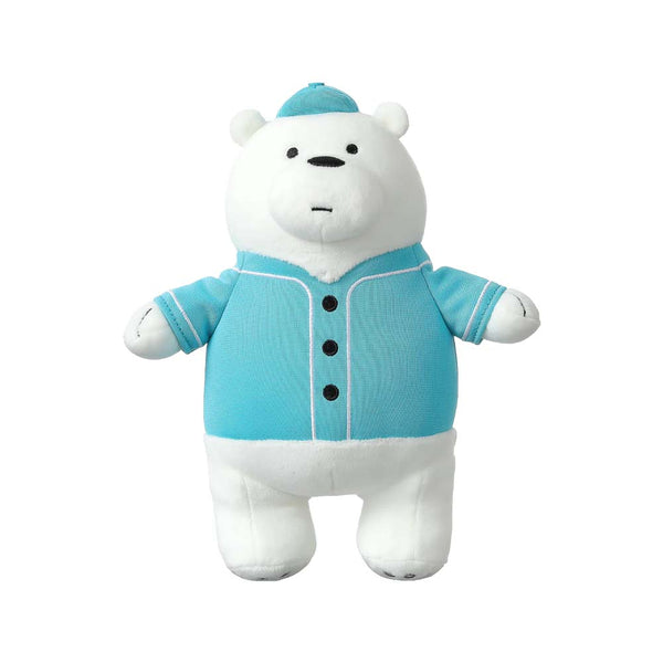 We Bare Bears Collection 4.0 Plush Toy with Outfit (Ice Bear)