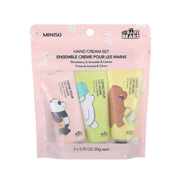 We Bare Bears Hand Cream Set