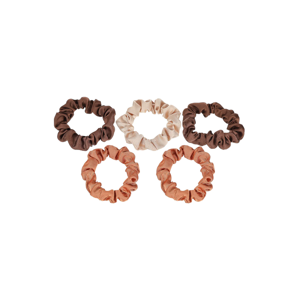 Little Hair Tie in Gradient Color 5pcs(Coffee)