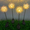 Pack of 2 | Solar 10CM dandelion lamp (Random Colors)