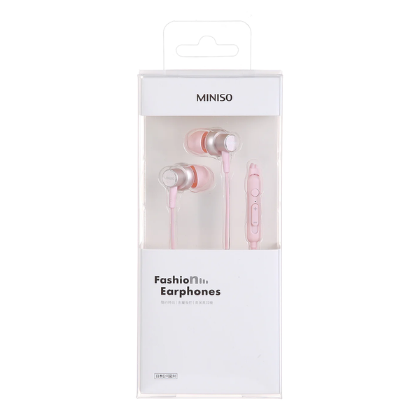 Earphones (Pink)
