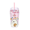 We Bare Bears Collection Water Bottle with Straw (420mL)(Ice Bear)