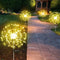 Pack of 2 | Solar 120 lamp fireworks lamp (Random Colors)