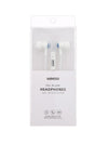Pea In-ear Headphones Model: SE383 (White +Blue)