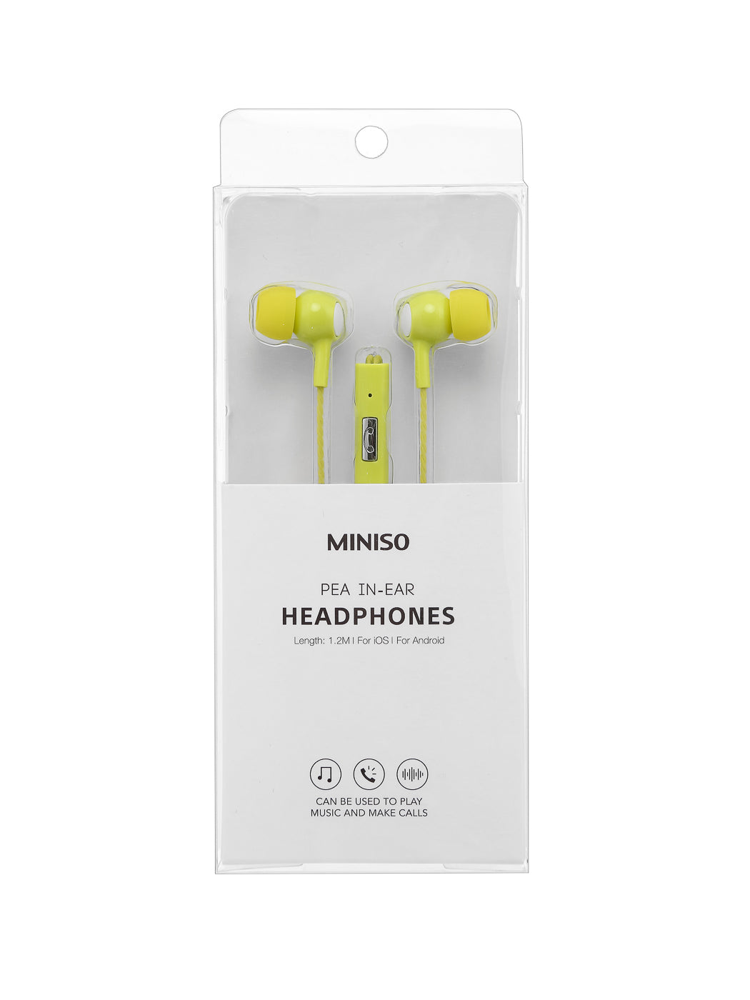 Pea In-ear Headphones Model: SE383 (Green +White)