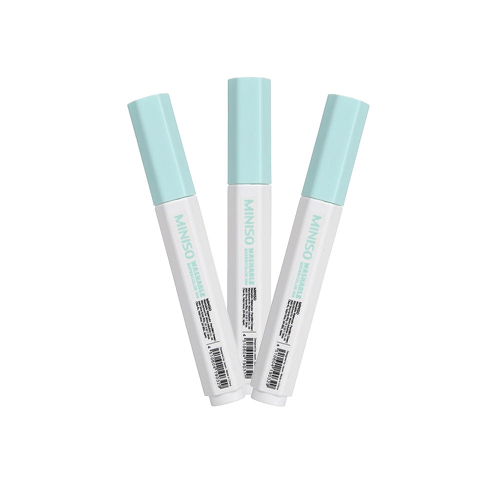 Pack Of 3 | Washable Watercolor Pen(Mint Green)