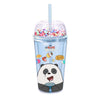 We Bare Bears Collection Water Bottle with Straw (420mL)(Panda)