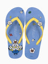 (Blue, 39-40) Daisy Minions Collection  Women's Flip-Flops