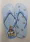 (Blue,39-40) Minions Collection Women's Flip-Flops