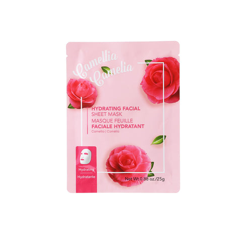 Pack of 3 | Hydrating Facial Sheet Mask(Camellia)