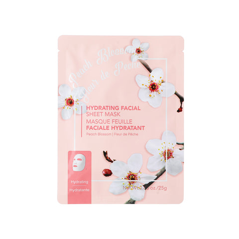 Pack Of 3 | Hydrating Facial Sheet Mask(Peach Blossom)