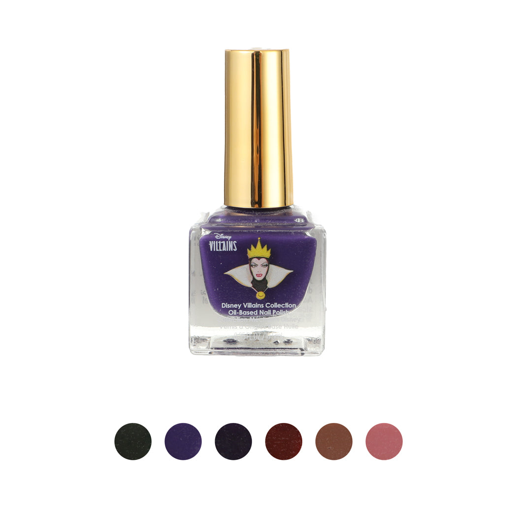 Disney Villains Collection OilBased Nail Polish(01)(True Purple