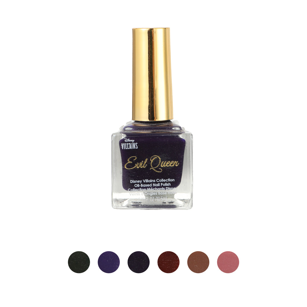 Disney Villains Collection OilBased Nail Polish(02)(Blackish Purple