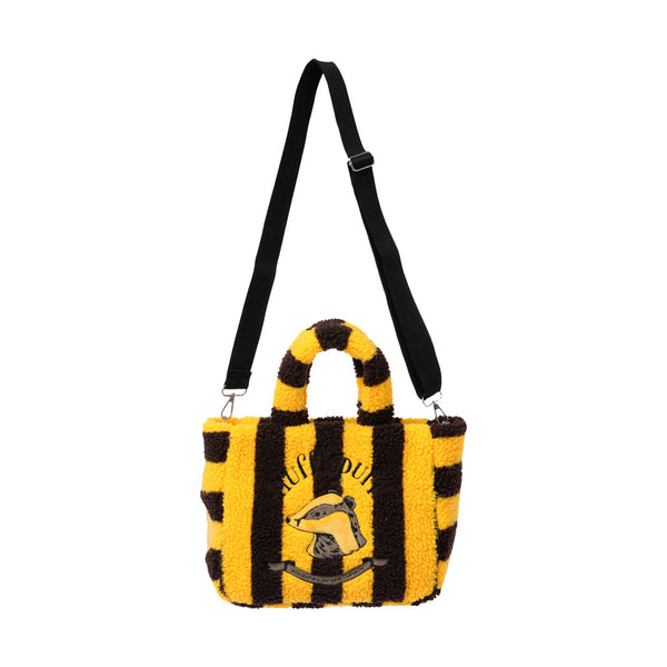 Harry Potter Plush Striped Shoulder Bag(Yellow)