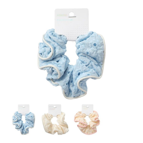 Fashion Series Solid Color Lace Hair Scrunchie (1 pc)