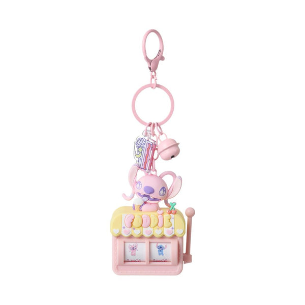 Disney Stitch Dinner Party Collection Slot Machine Keychain (Angel)