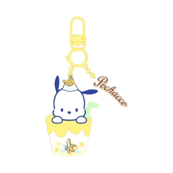 Sanrio characters Fruit Drink Series Lighting Keychain (Pochacco)