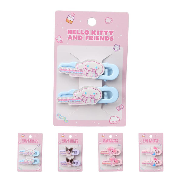 Hello Kitty and Friends Sweet Factory Hair Clips (2 pcs)