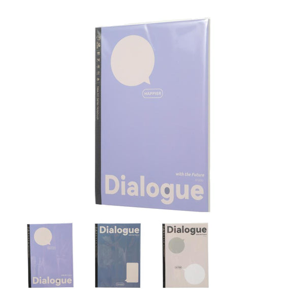 Gray & Blue Collection B5 Glue-bound Book (40 Sheets)