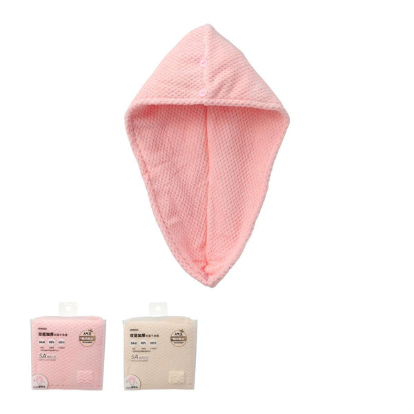 Double Layered Hair Towel Wrap
