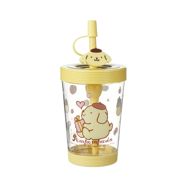 Sanrio Characters Portable Water Bottle (535mL)(Yellow)